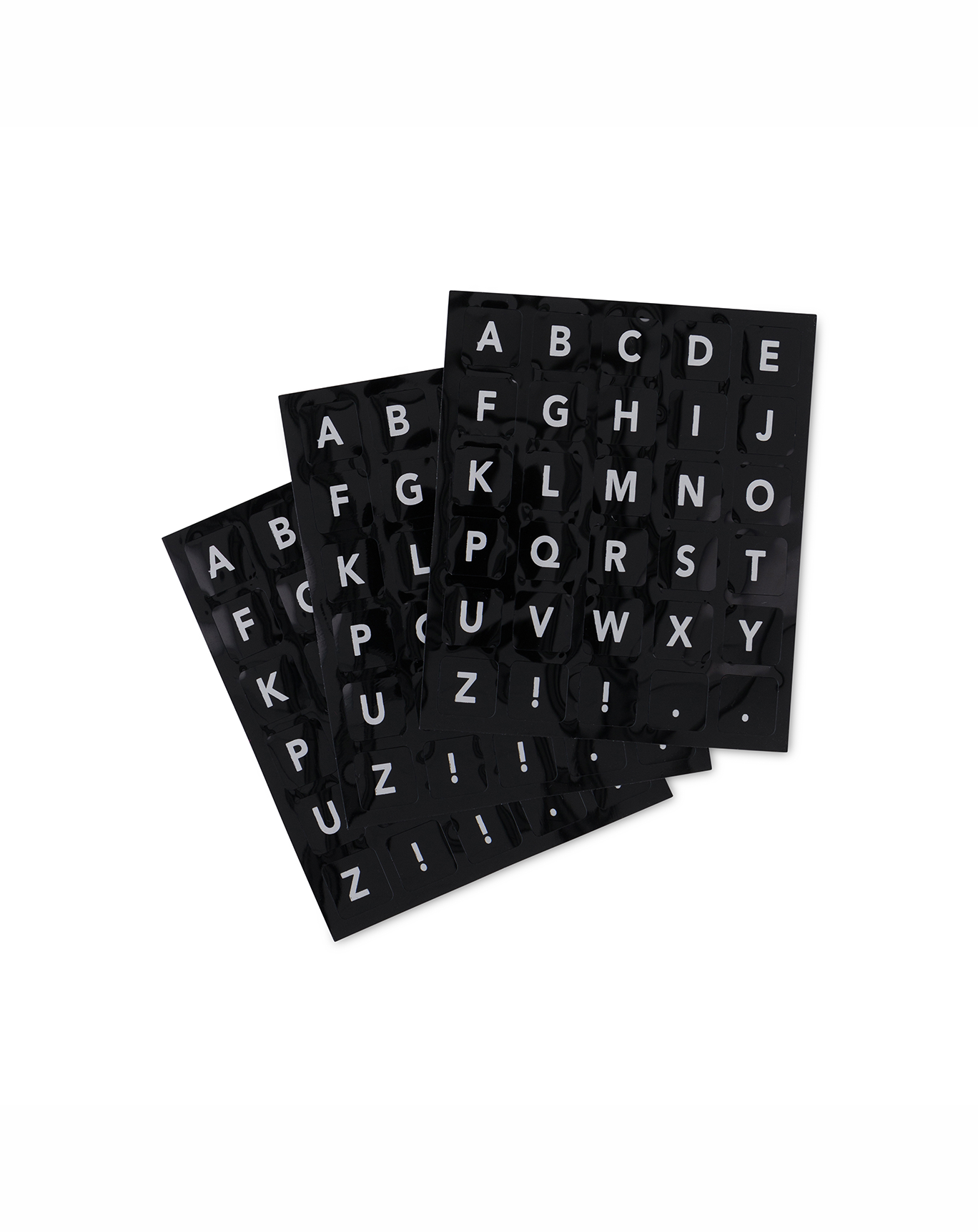 Personalized Alphabet Stickers for Crew Bags